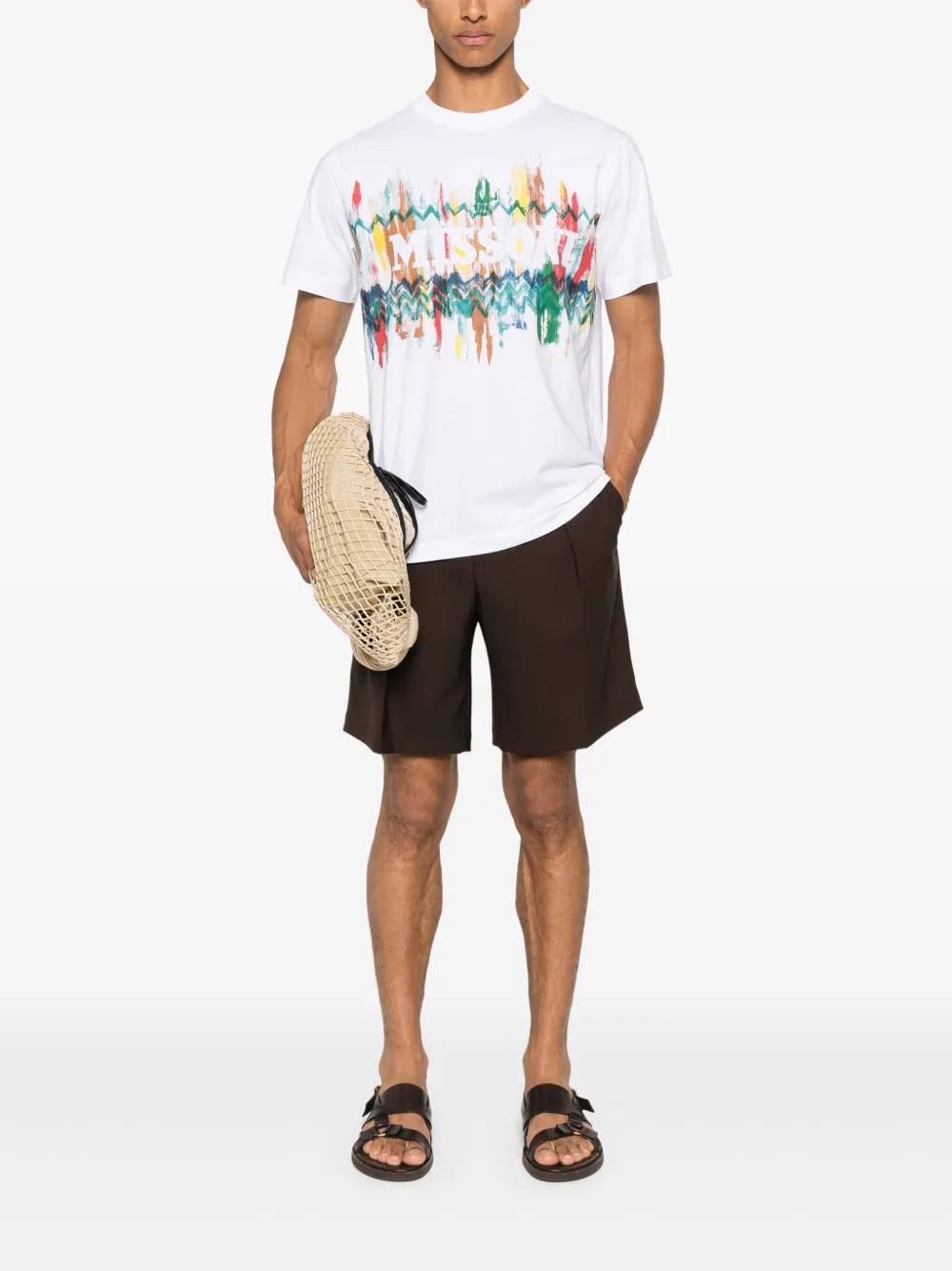 Missoni cotton T-shirt - Wit