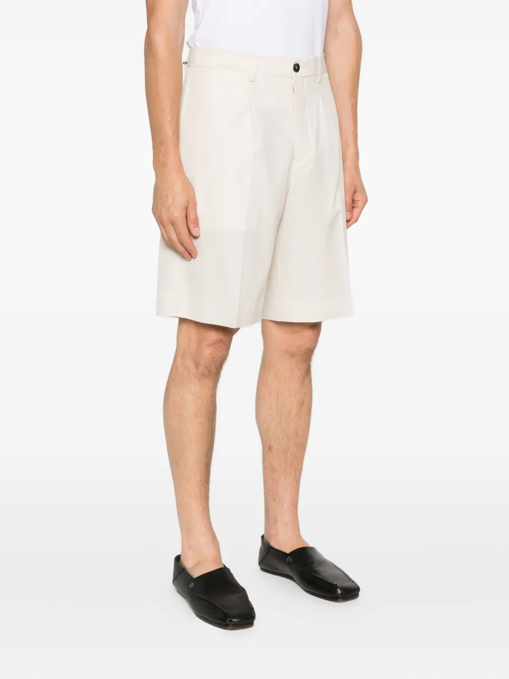 BE ABLE Katoenen shorts Beige