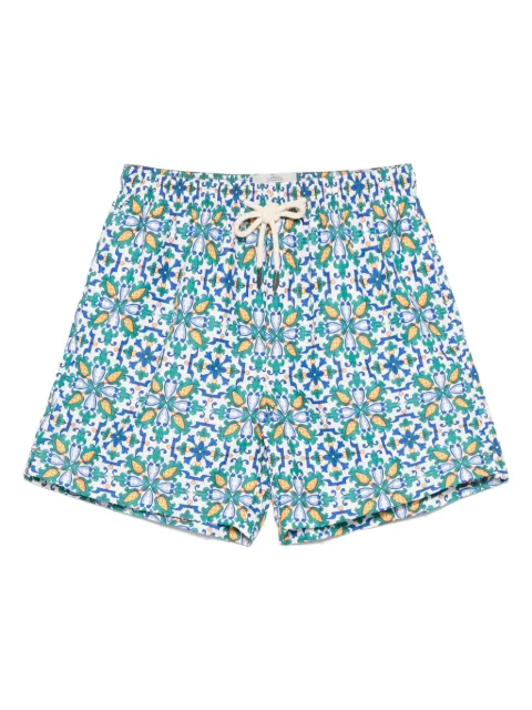 PENINSULA SWIMWEAR shorts de playa con estampado gráfico