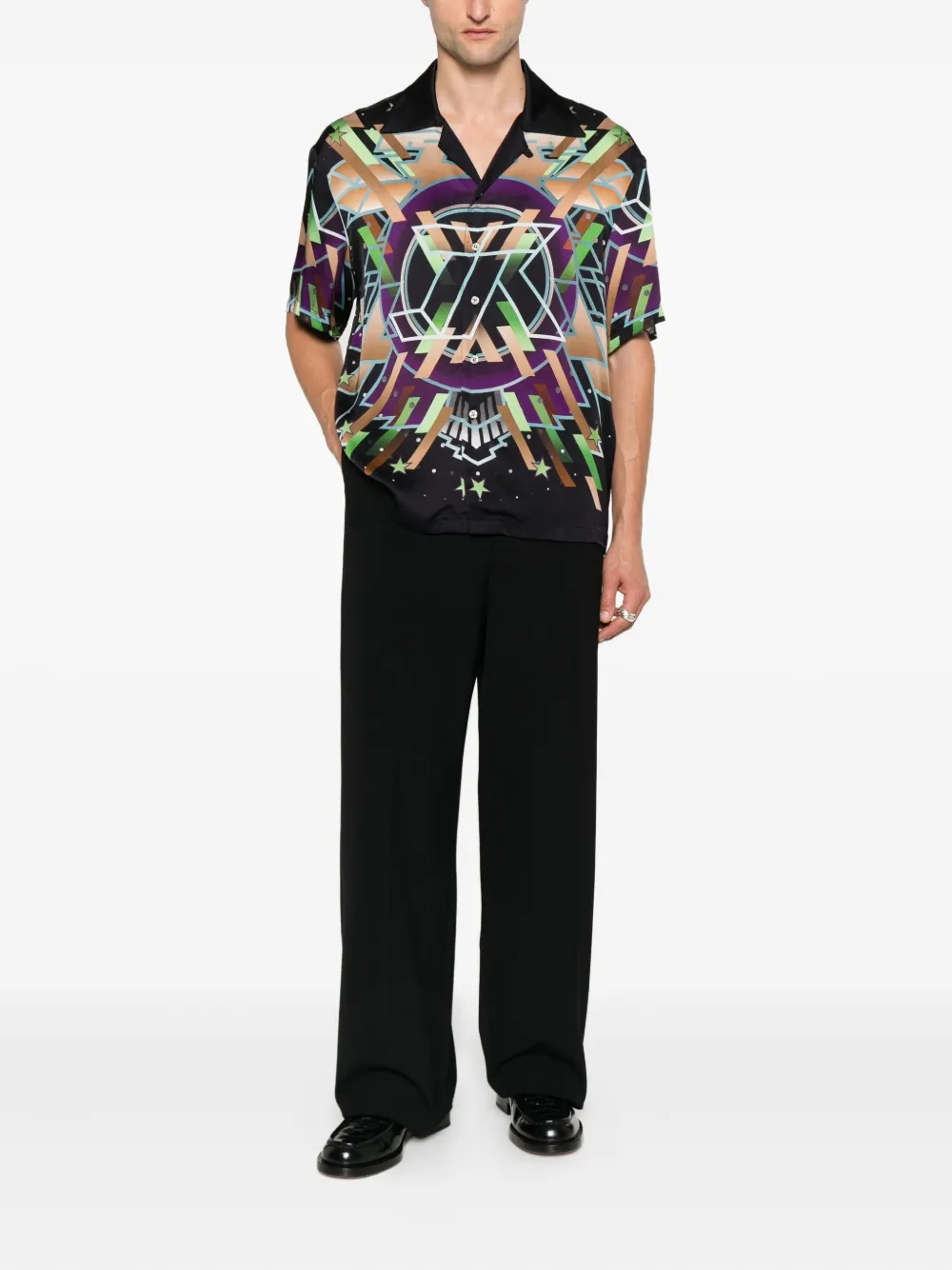 John Richmond geometric-print shirt | Image 2