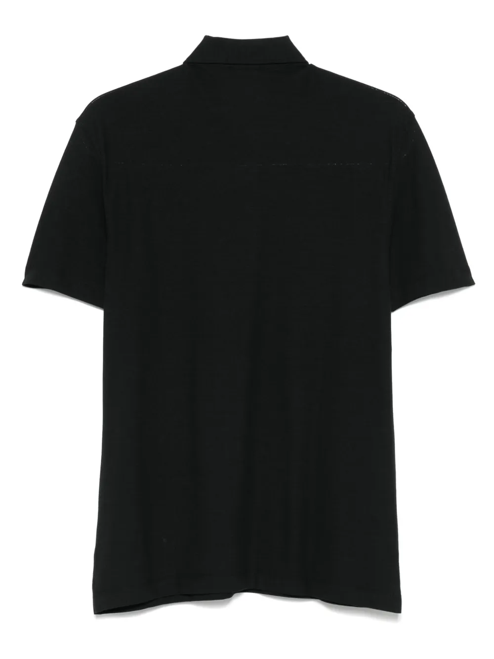Kired cotton polo shirt - Zwart