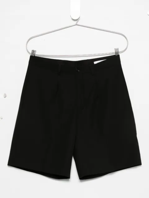 BE ABLE pleated cotton shorts