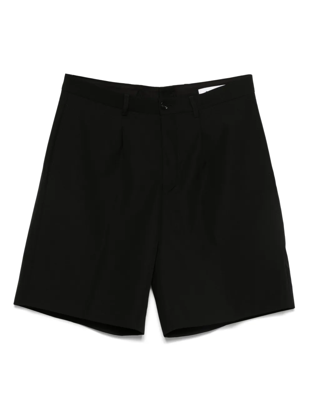 BE ABLE bermudas de algodón con pliegues | negro | Image 1