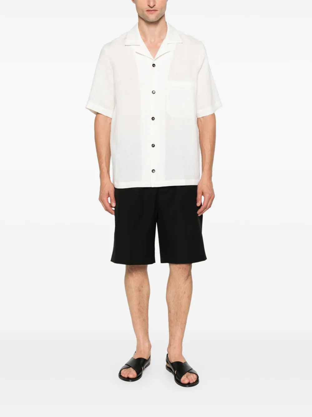 BE ABLE bermudas de algodón con pliegues | Bermudas | Image 2