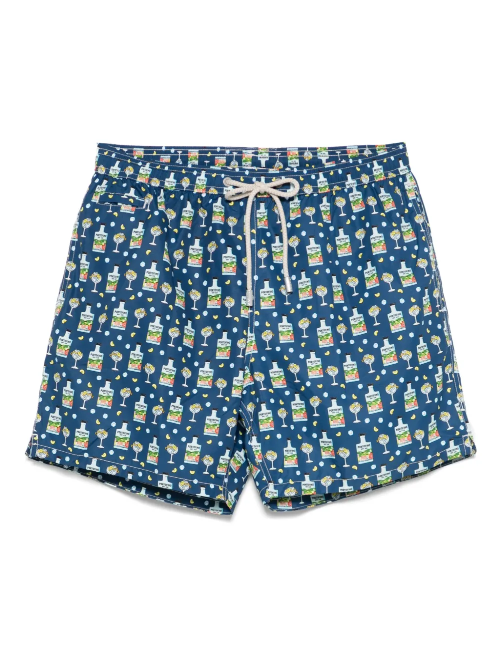 MC2 Saint Barth graphic-print swim shorts | Blue | Image 1