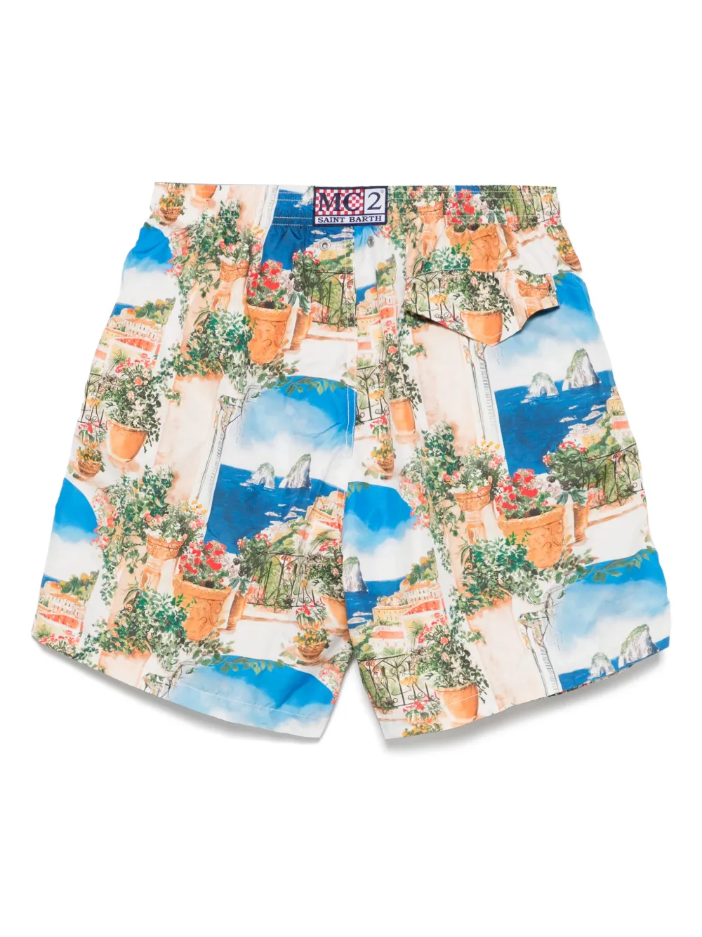 MC2 Saint Barth graphic-print swim shorts | Swim & Board Shorts | Image 2