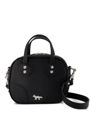Borsa Tote Maison Kitsuné Paris – Testa Di Volpe Nera – Regalo Di Lusso Unisex - Foto 4