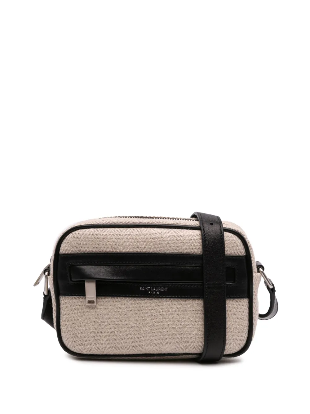 Pre-owned Saint Laurent 2022 Small Canvas Camp Camera Bag Crossbody Bag