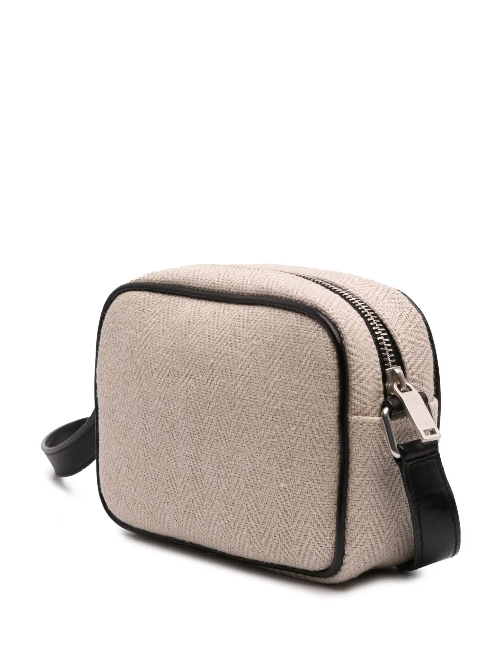 Pre-owned Saint Laurent 2022 Small Canvas Camp Camera Bag Crossbody Bag