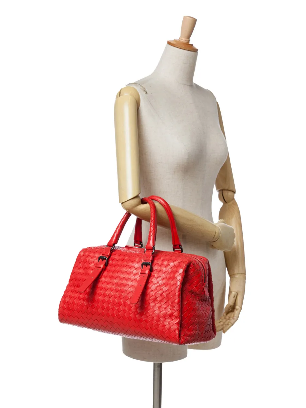 Bottega Veneta Pre-Owned 2012-2024 Nappa Intrecciato boston bag | Pre-Owned | Image 2