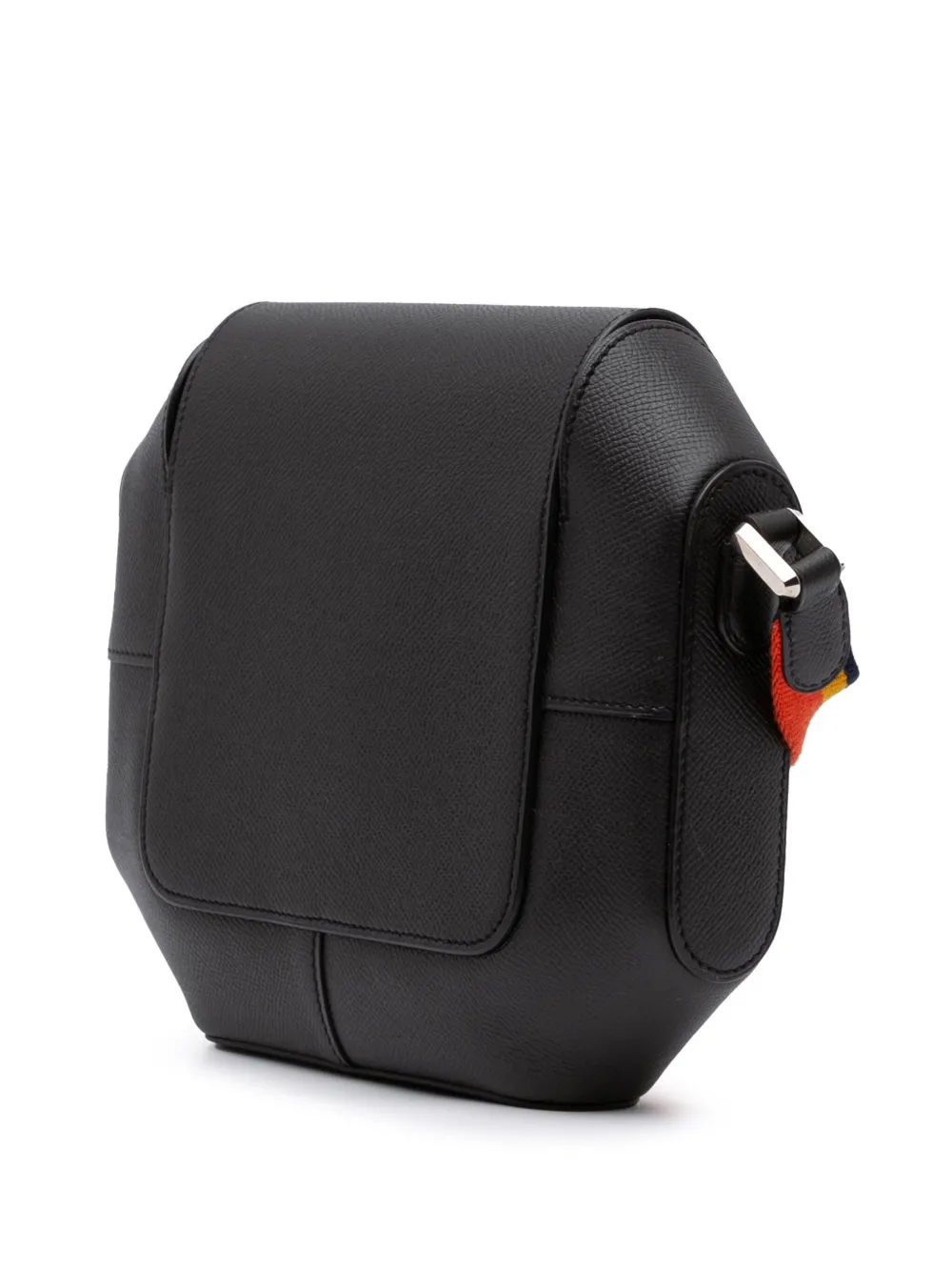 Hermès Pre-owned 2016 Epsom Octogone 23 Crossbody Bag in Black, view 3