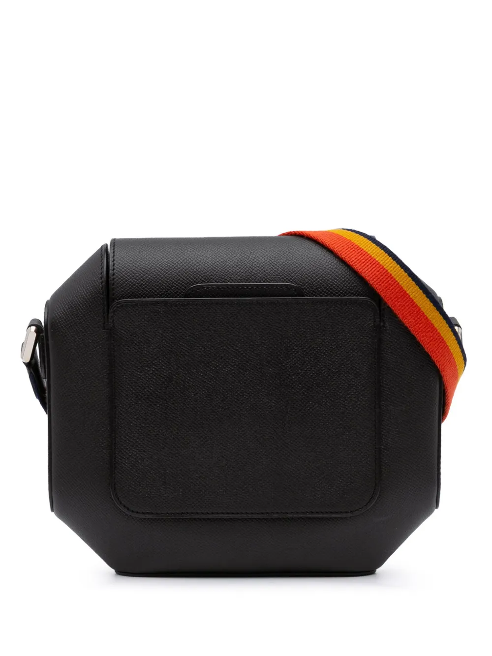 Hermès Pre-Owned 2016 Epsom Octogone 23 crossbody bag - ブラック Hermès Pre-Owned 2016 Epsom Octogone 23 crossbody bag - ブラック