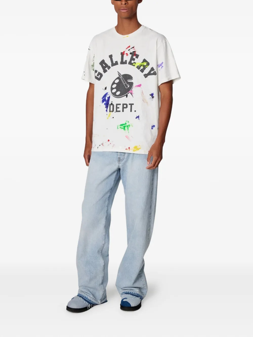 GALLERY DEPT. logo-print T-shirt - Wit