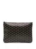 Goyard Pre-Owned 2019 Goyardine Senat MM clutch bag - Black