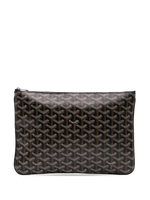 Goyard Pre-Owned 2019 Goyardine Senat MM clutch bag