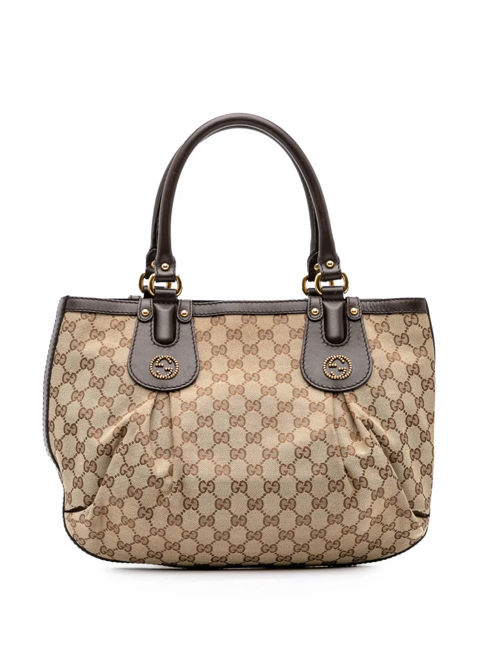 Pre-owned Gucci 2016-2024 Gg Canvas Scarlett Tote Bag