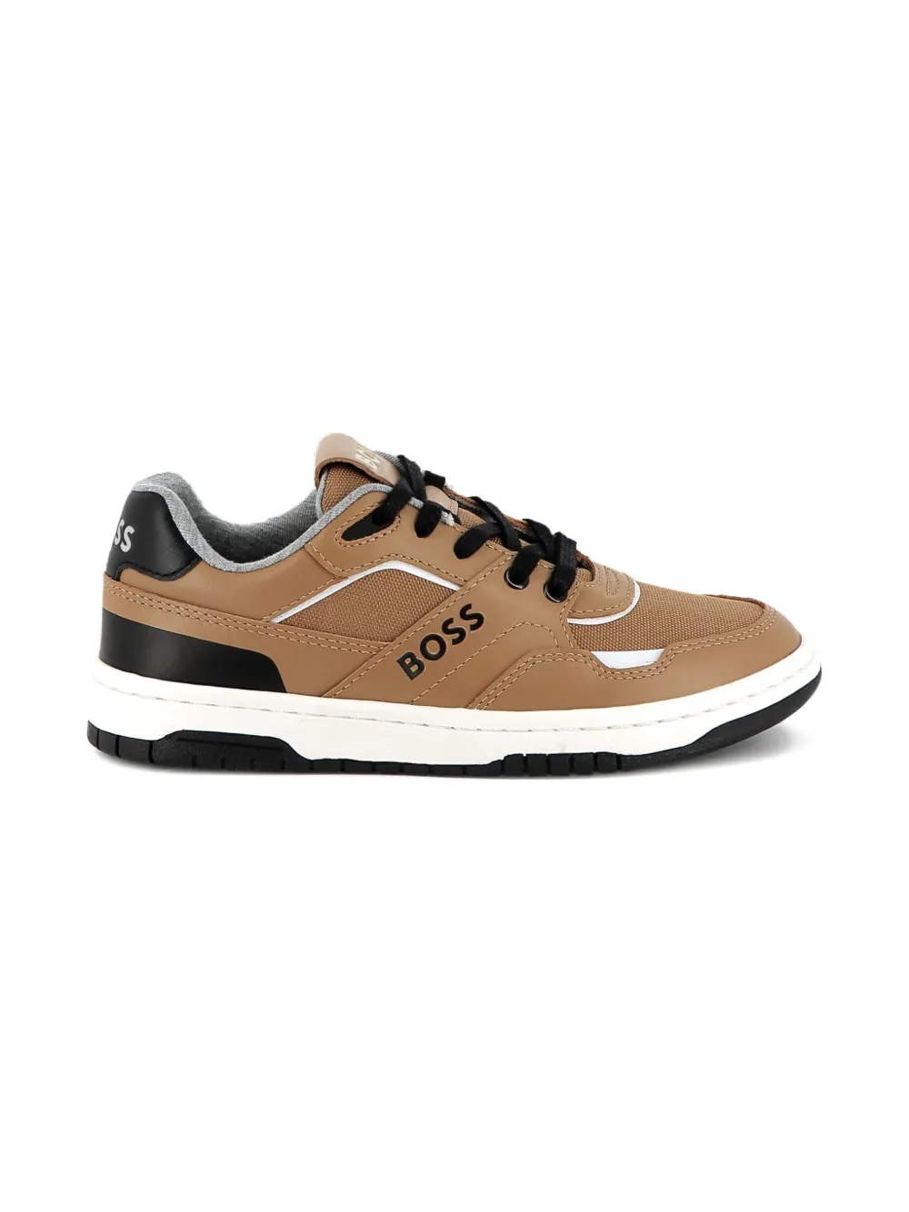BOSS Kidswear leather sneakers | Teen Boy Shoes | Image 2