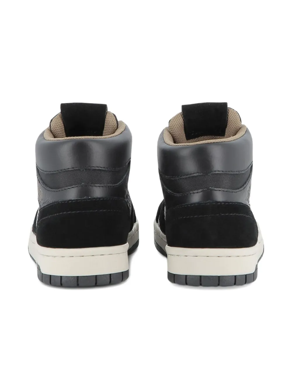 BOSS Kidswear logo-debossed sneakers Black