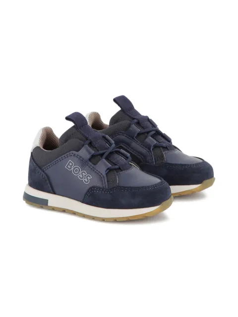 BOSS Kidswear leather sneakers 