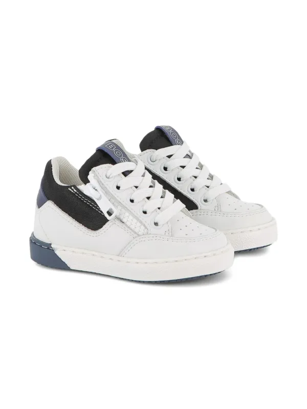 BOSS Kidswear Panelled Sneakers White FARFETCH IN