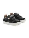 BOSS Kidswear touch-strap fastening sneakers - Black