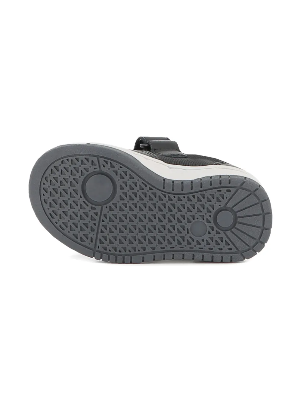 BOSS Kidswear Sneakers met logoprint Zwart
