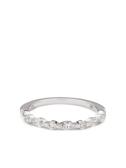 We by WHITEbIRD 18K recycled white gold Marilyn diamond ring