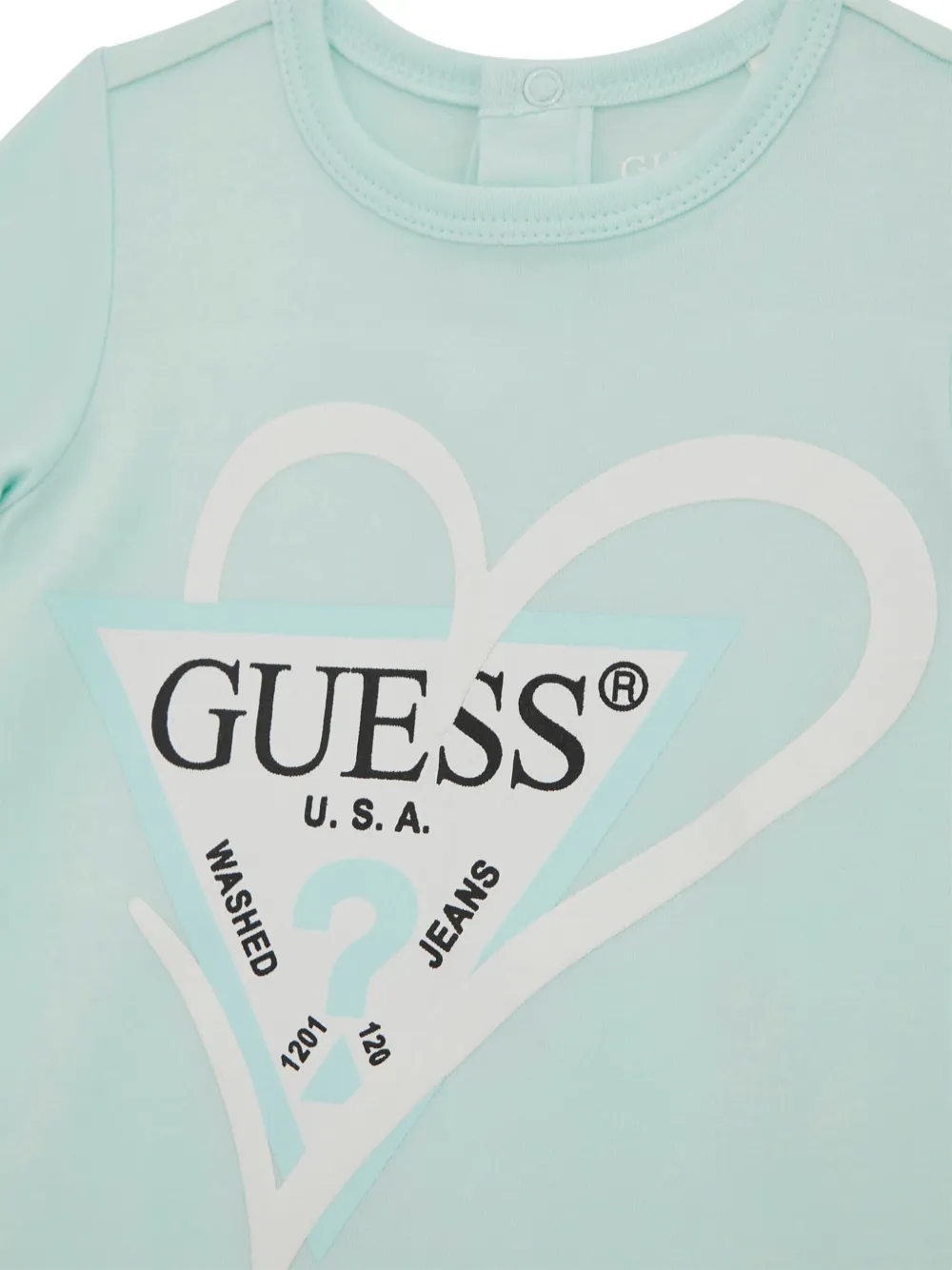 guess kids Babypakje met logoprint Groen