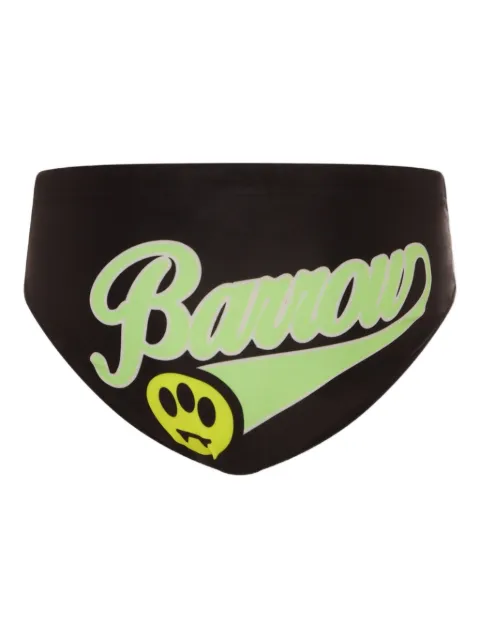 Barrow kids logo-printed swim trunks