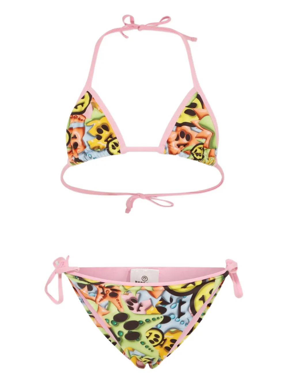Barrow kids graphic triangle bikini | Pink | Image 1