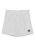 Stone Island brushed shorts - Grey