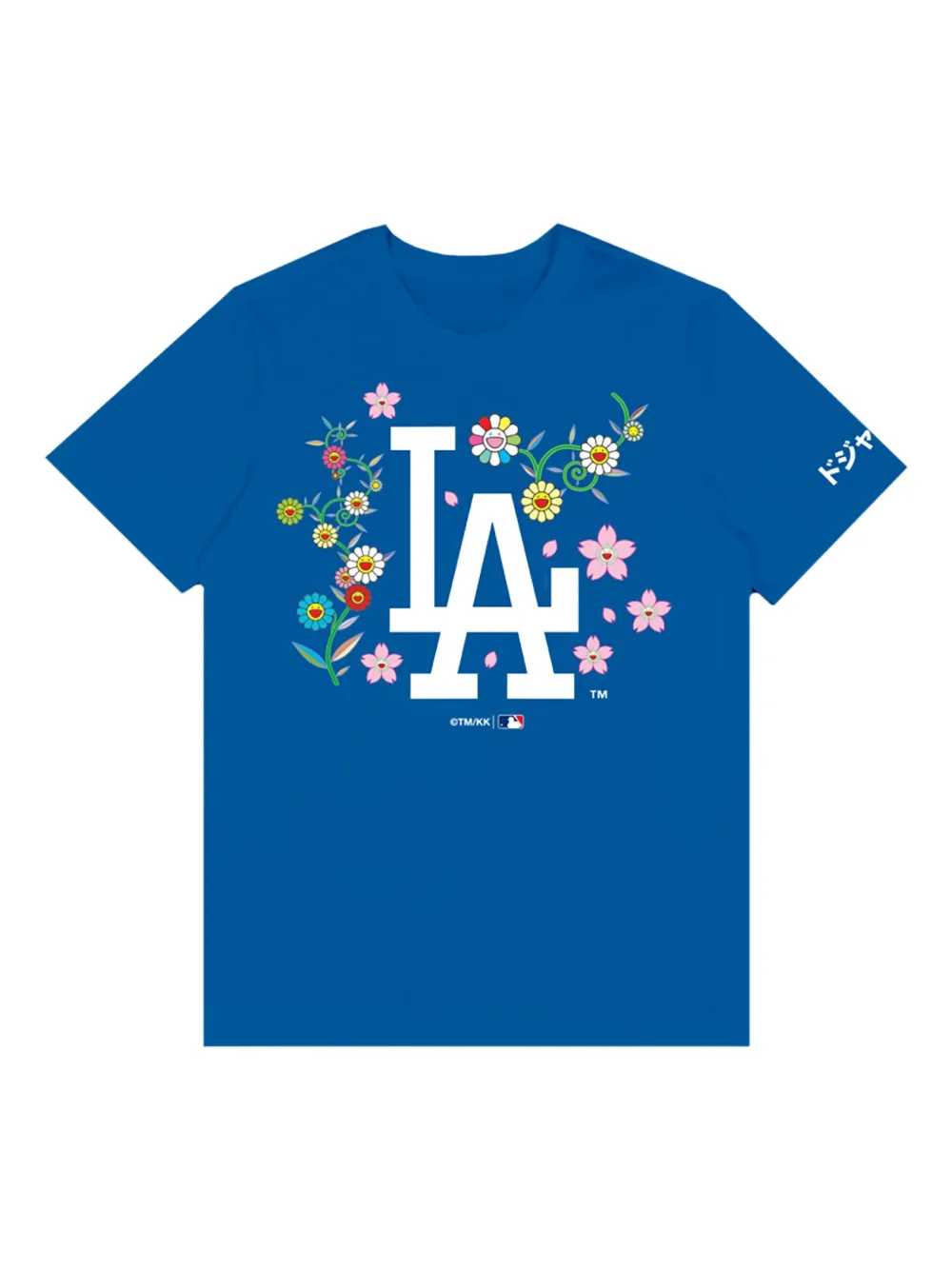 x LA Dodgers floral-print T-shirt