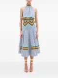 Silvia Tcherassi Elara midi dress - Blue