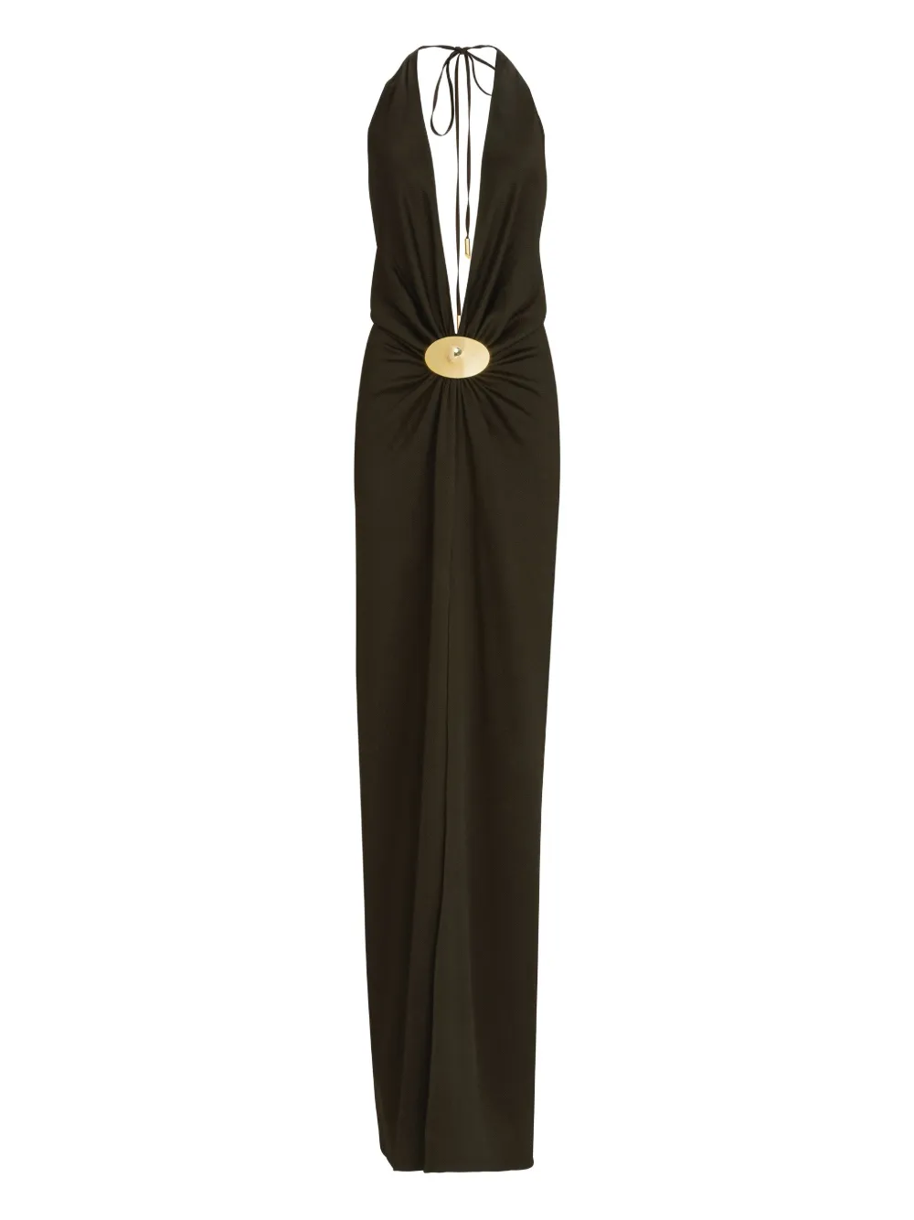 Silvia Tcherassi vestido Rowan | marrón | Image 1
