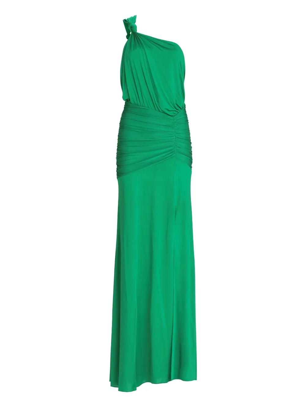 Silvia Tcherassi Asymmetrische avondjurk Groen