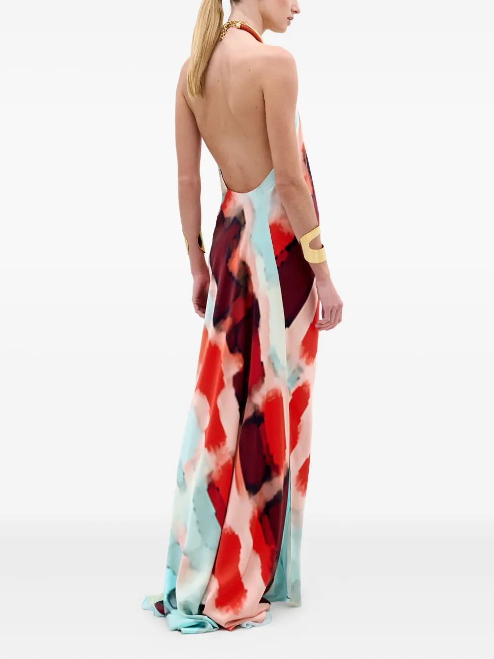Silvia Tcherassi Zeffa jurk Blauw