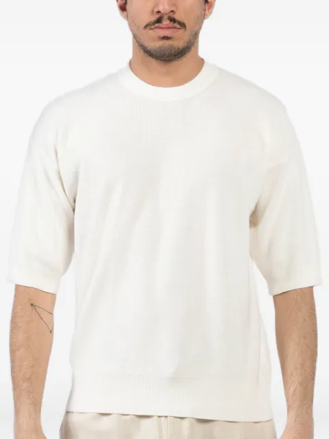 atomo factory ribbed short-sleeve T-shirt