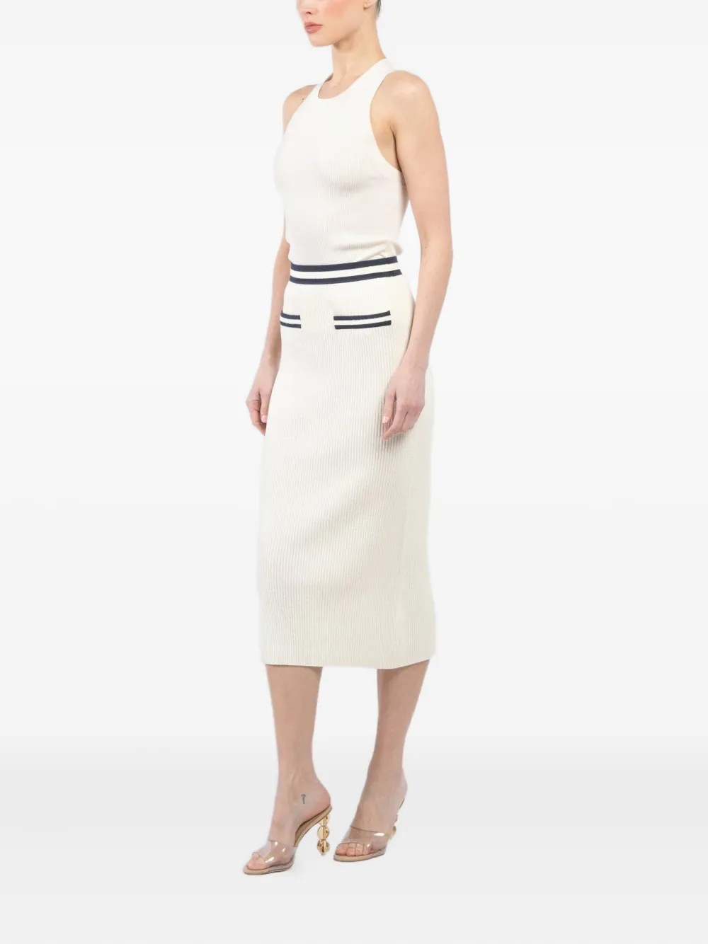 Simkhai Paige midi-rok Wit