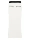 Simkhai Paige midi skirt - White