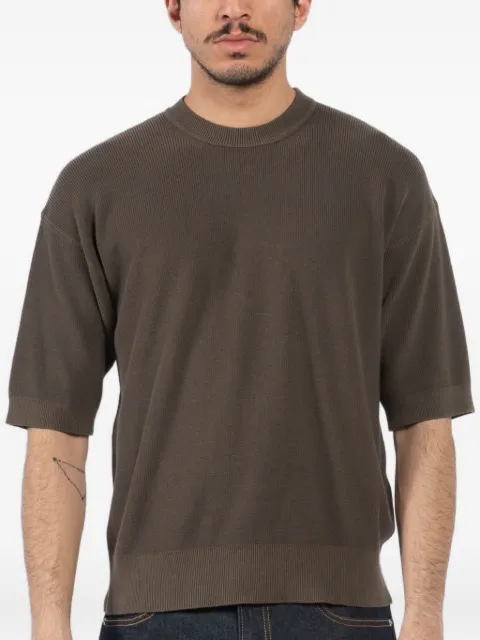 atomo factory ribbed short-sleeve T-shirt