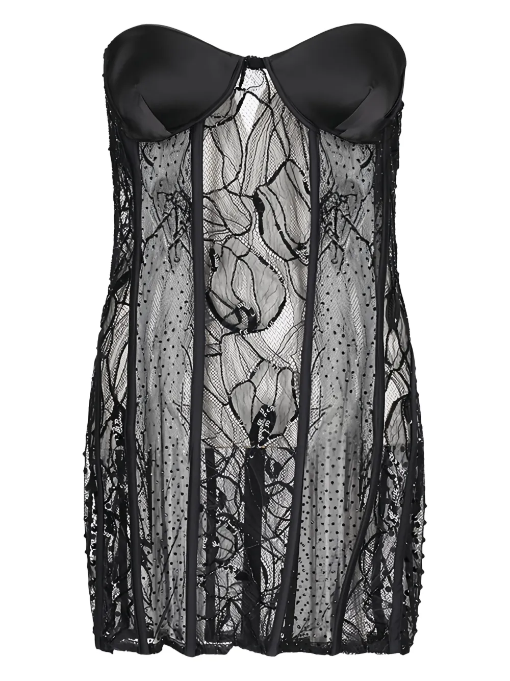Lenore lace lingerie dress