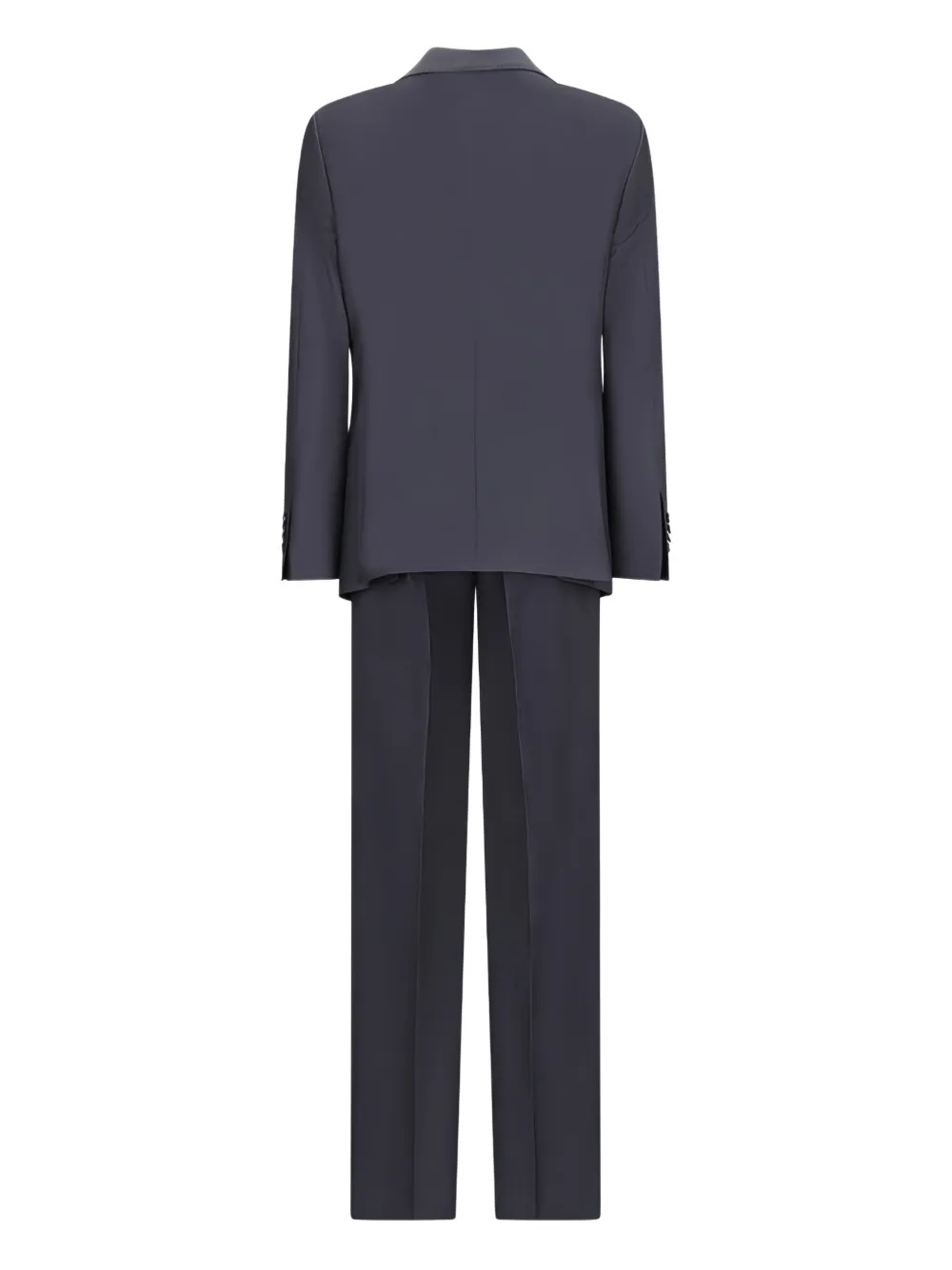 Tagliatore Wollen pak met twee knopen Blauw