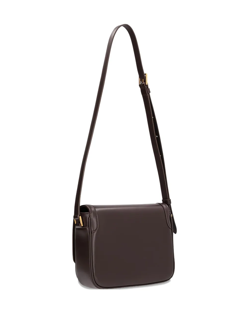 TOM FORD Wallis leather shoulder bag - Bruin