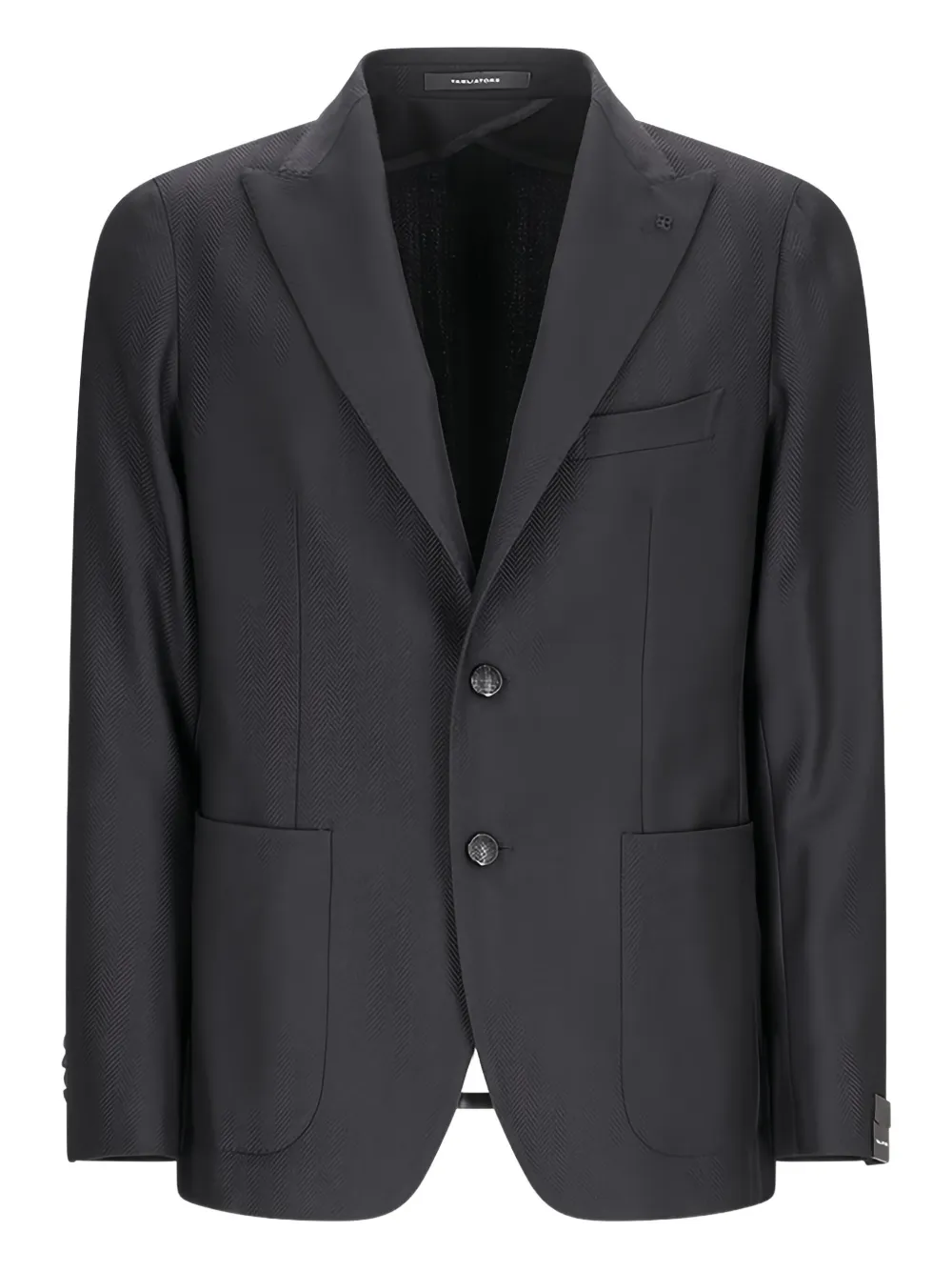 Tagliatore Blazer met visgraatpatroon Grijs