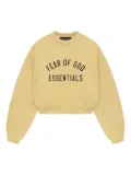 FEAR OF GOD ESSENTIALS logo-print sweatshirt - Yellow
