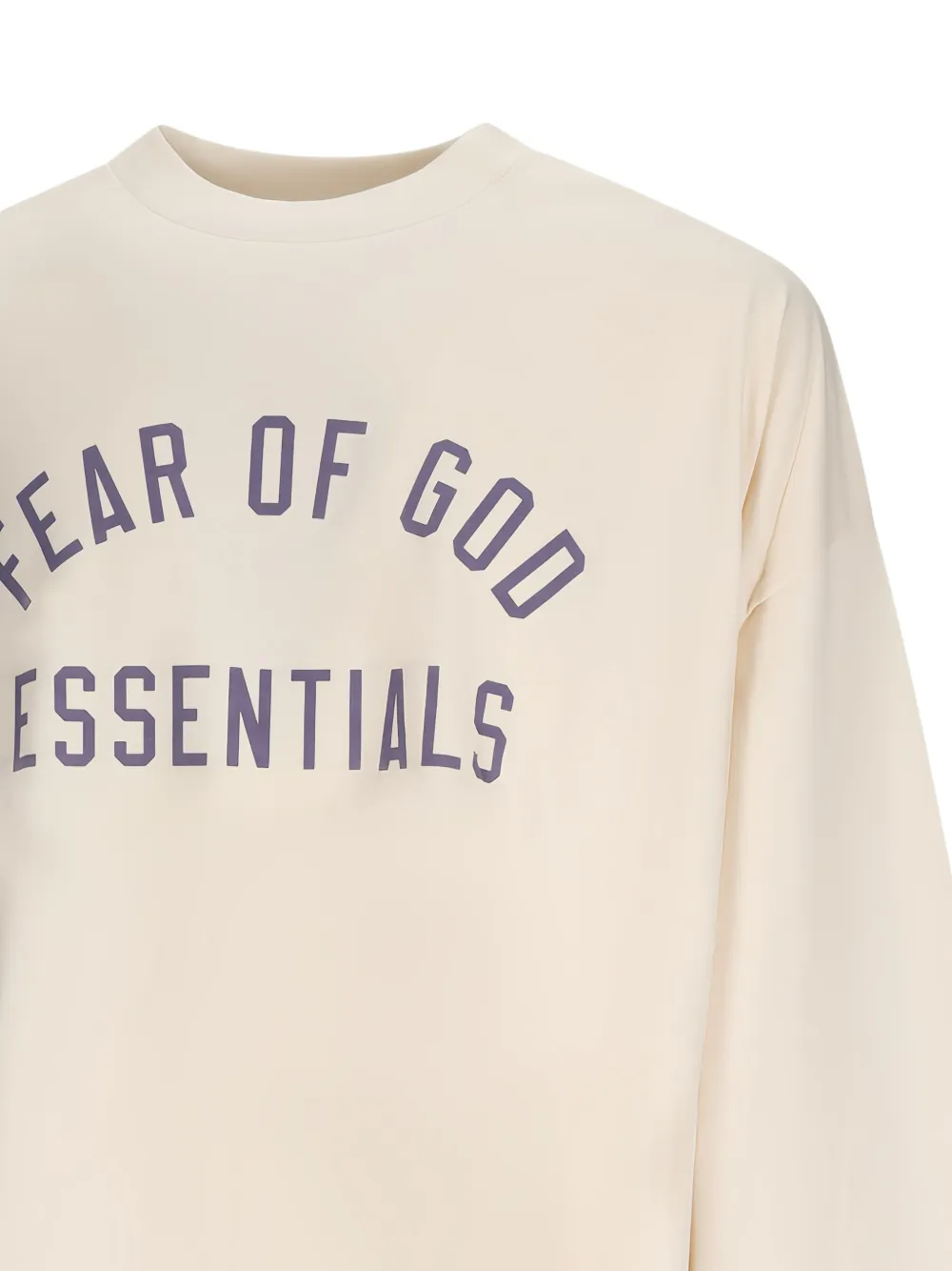 FEAR OF GOD ESSENTIALS T-shirt met logoprint Beige