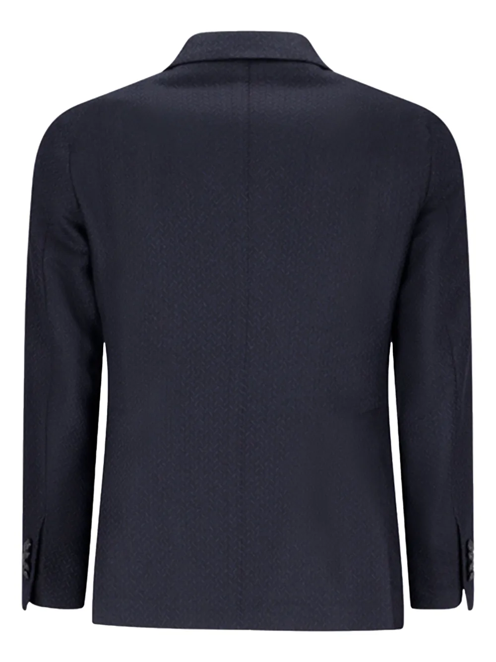 Tagliatore Jack met visgraatmotief Blauw