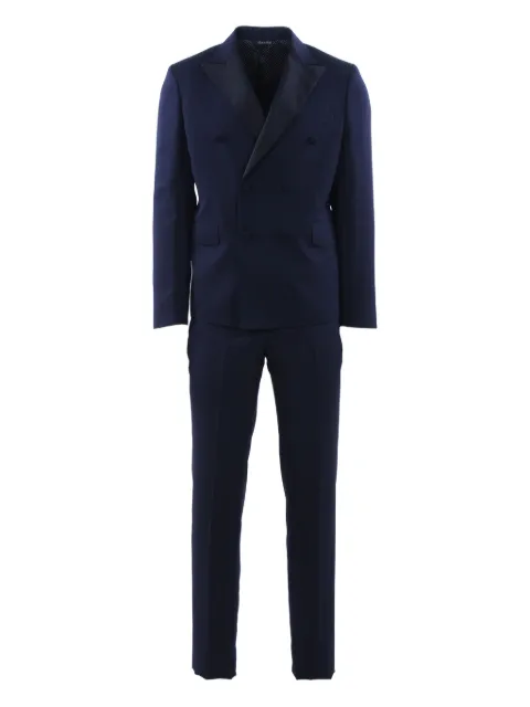 Brian Dales double-breasted long-sleeve suit