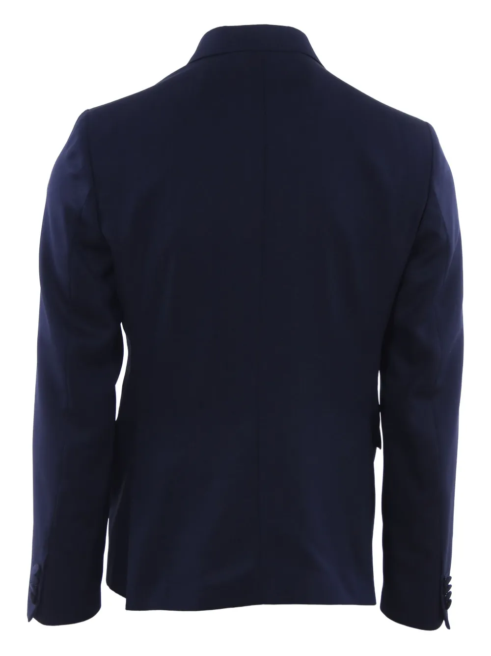 Brian Dales Double-breasted Long-sleeve Suit In Blue