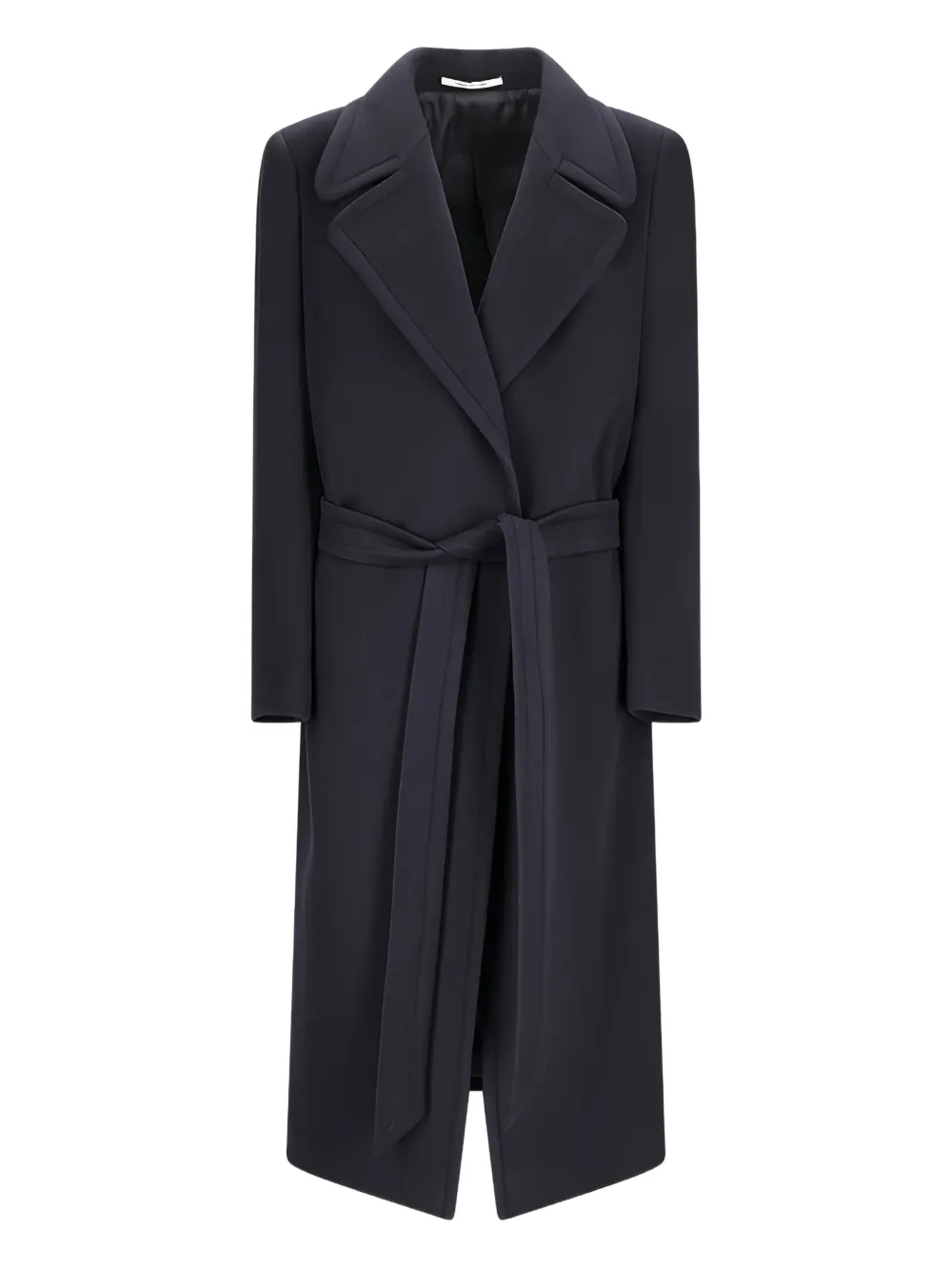 Tagliatore belted wrap coat | Blue | Image 1